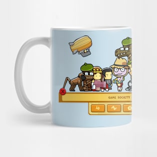 Game Society Scribbles Mug